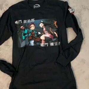 Demon slayer long sleeve T-shirt new size small